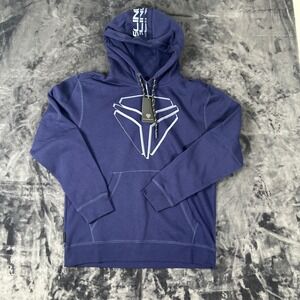 Slingshot Hoodie Men M Blue Graphic Logo Pullover Sweatshirt NWT